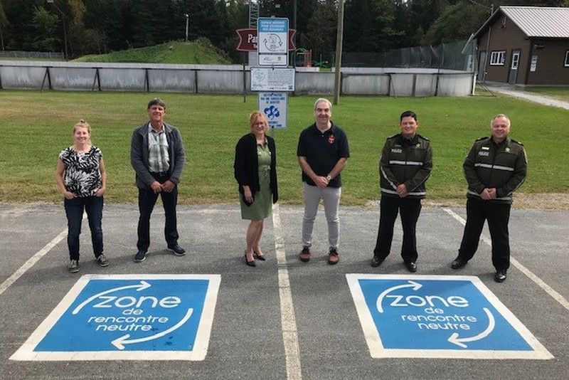 Inauguration de 9 zones neutres de la MRC du Haut-Saint-François